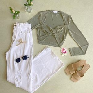 Swoon Green Long Sleeve